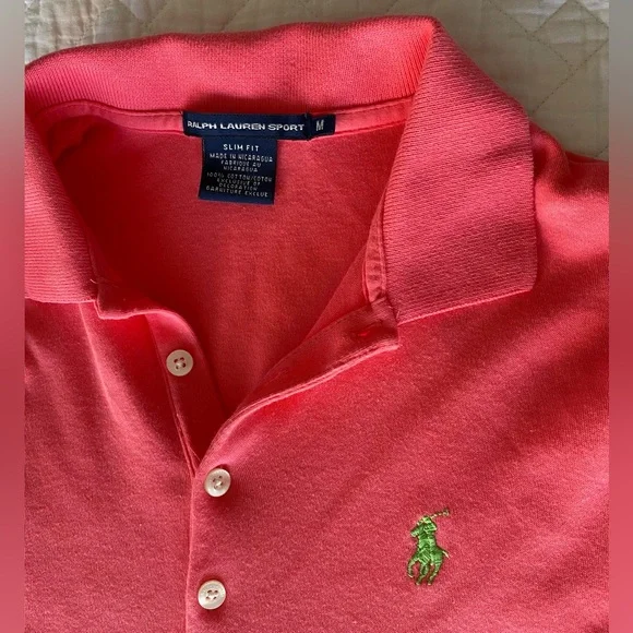 NWOT Ralph Lauren Sport Slim Fit Polo Size M - Picture 2 of 4